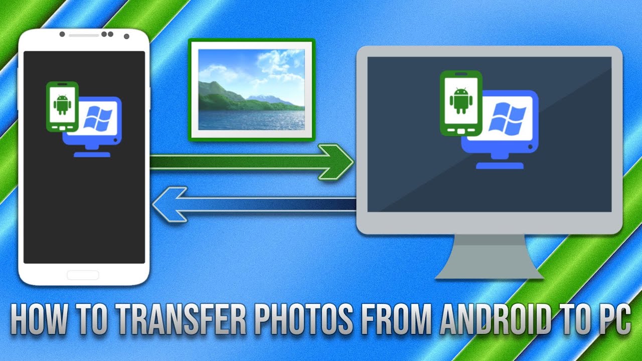 How to transfer photos from Android to PC YouTube