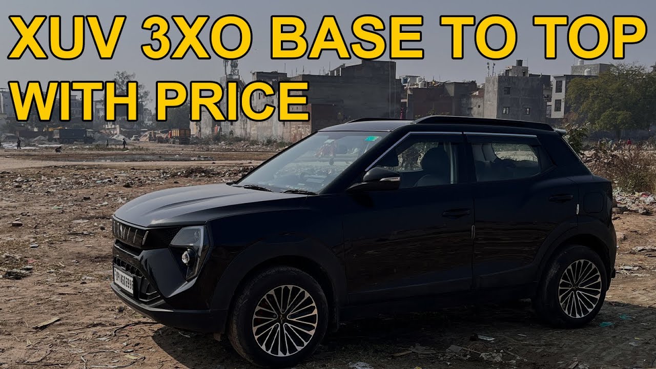 Mahindra XUV 3XO Base to Top Modified MX1 to AX7 | Genuine Accessories with Price | Detailed Review