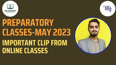 Short Part from Class 08 | Math | May Batch | HN Academy |IBA Sukkur | Direct Test