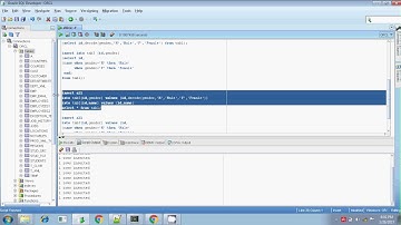 Oracle Decode and case statement inside insert and insert all statement