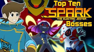 Top Ten Spark the Electric Jester Bosses - BenjaMage