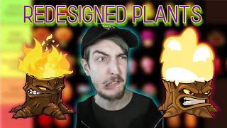 Plants VS Zombies 2 Redesigned Plants TIER LIST