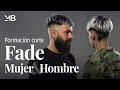 [ TUTORIAL ] 💈COMO hacer un corte FADE hombre y mujer paso a paso en ESPAÑOL, BARBERIA 💈