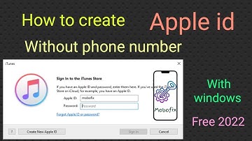 how to create apple id with iTunes