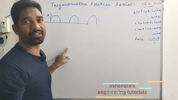 Trigonometric Fourier Series of Half Wave Rectified Sine wave.