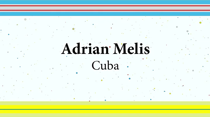 Adrian Melis (Cuba), one of 21 artists nominated f...