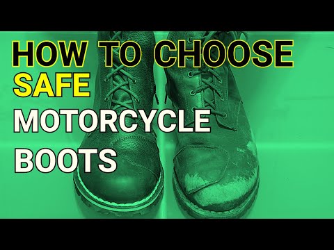 How To Choose Safe Motorcycle Boots| TCX HERO 2 Review | TCX HERO Crash Review | Waterproof Boots