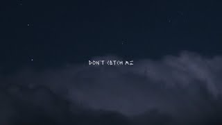 Video thumbnail of "Teddy Adhitya - Don't Catch Me (Official Lyric Video)"