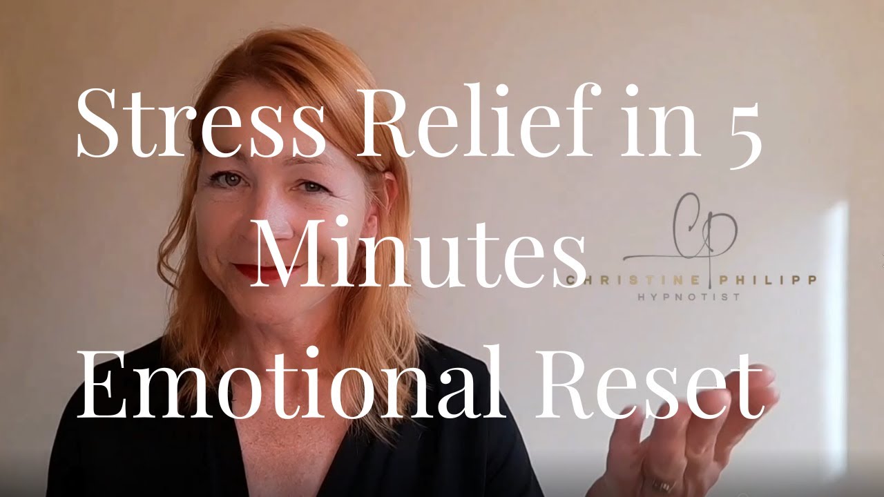 Release stress in 5 minutes- Emotional Reset Technique - YouTube