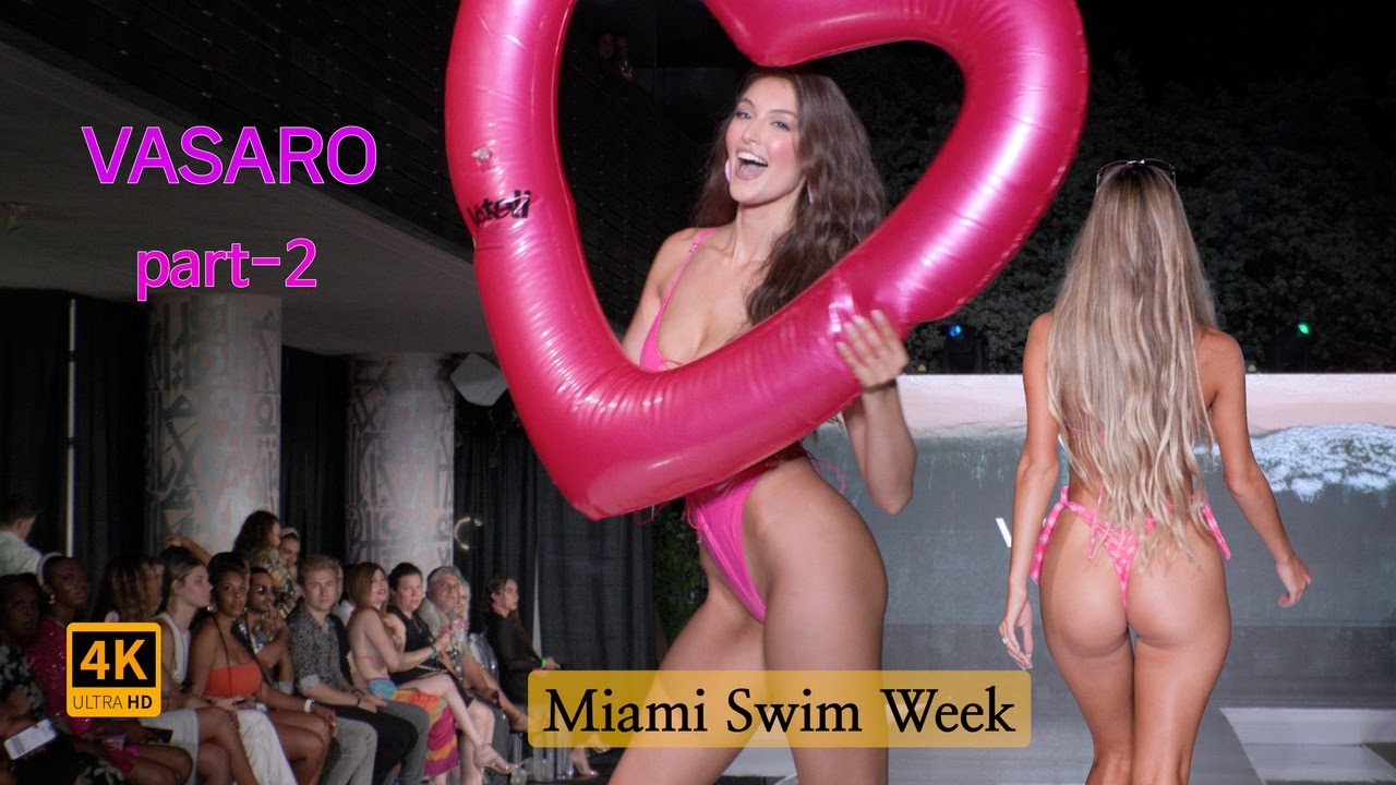 4K 60P] Vasaro Part-3 in Slow Motion | Miami Swim Week2023 | DC Swim Week