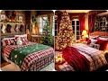 🎄 Transform Your Bedroom for Christmas | Cozy Lights, Soft Textures & Holiday Magic 🕯️🛏️#christmas