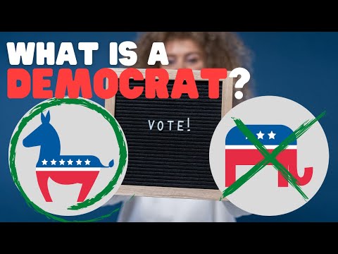 What is a Democrat? A fun overview of the democratic party explained for kids Instructional Video What is a Democrat? A fun overview of the democratic party explained for kids Instructional Video