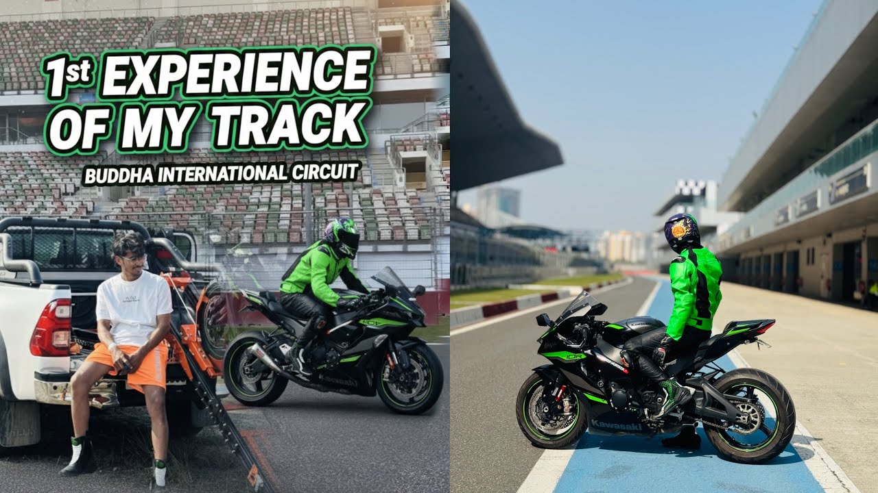First Ever Track Day at Buddh International Circuit 🏁 ZX-10R Unleashed! | I Took My ZX-10R to BIC 