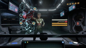 Doom 2016 - Foundry: Doom Guy Meets Olivia Pierce Opens Portal Sequence, Samuel Hayden Dialogue