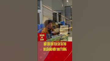 Bắt cựu chủ tịch HĐQT Công ty Sen Tài Thu do lừa đảo hơn 1000 tỷ đồng | Đảng với Dân