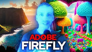 How to Use Adobe Firefly  TEXT to IMAGE Tutorial
