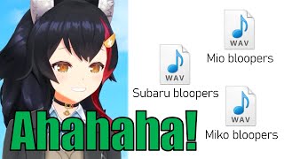 [ 7 Nov 2022 ] Mio, Miko And Subaru Can't Stop Laughing At Their Voice Bloopers [ Eng Subs ]