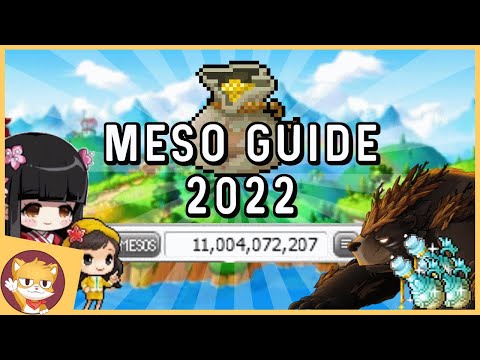 MapleStory Meso Guide 2022 | How To Get More Meso | GMS