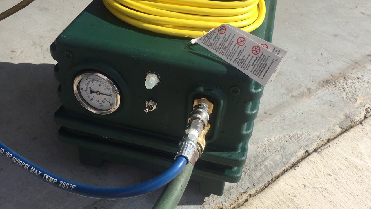 Mist Storm 1000 psi Portable Misting Pump 6 Nozzle system YouTube
