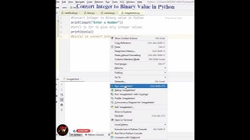 Convert Integer to Binary Value in Python |Prof.Antony Vijay #shorts