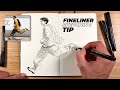 Improve your INK PEN SKETCHING with this easy tip