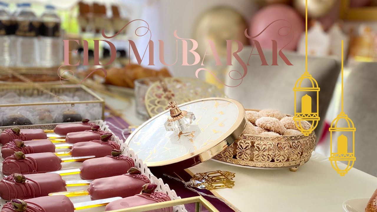 Je partage avec vous ma table# pour l'Aid al fitr 2022🇲🇦