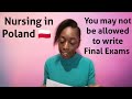 How to qualify for the  final exam | Nursing in Poland | rumbie rejoice