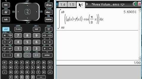 Calc AB & Calc BC - Demo Area & Volume Problem Pt. 2
