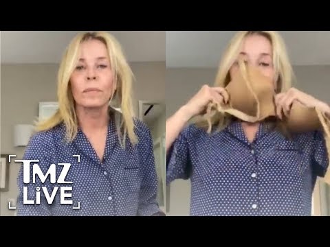 chelsea-handler-turns-her-bra-into-a-face-mask-in-diy-tutorial-|-tmz-live