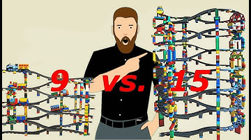 Duplo Train Tower - 9 vs. 15 levels