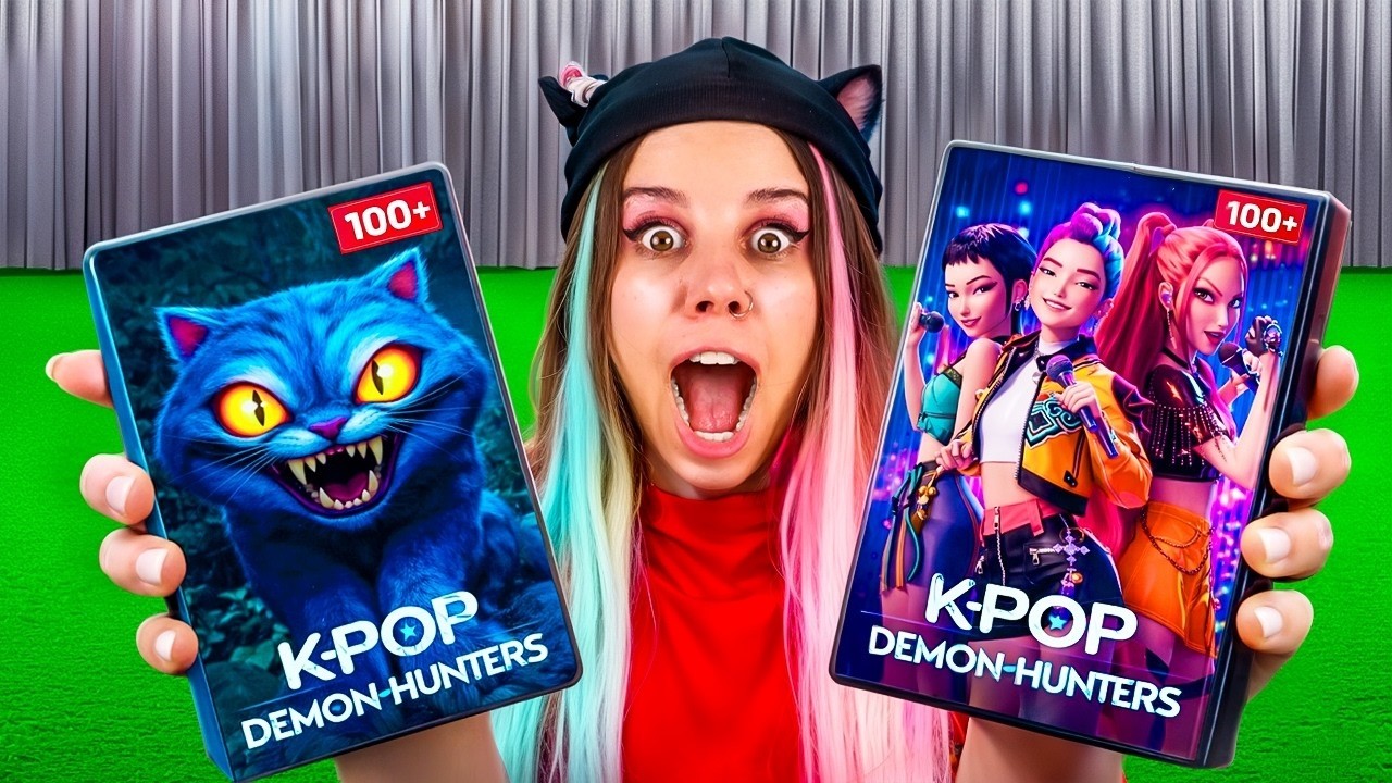 ¡NO VEAS TODAS LAS PELÍCULAS DE KPOP DEMON HUNTERS A LAS 3 DE LA MADRUGADA! RUMI, MIRA & ZOEY
