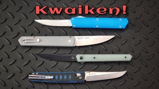 Kwaikens! Comparison of Kaiken Folder Blades