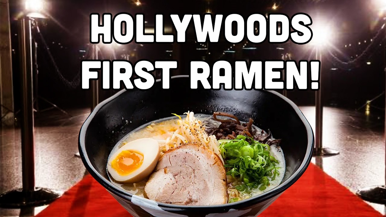 Reviewing Hollywood's Oldest Ramen Chain (JINYA Ramen Bar)