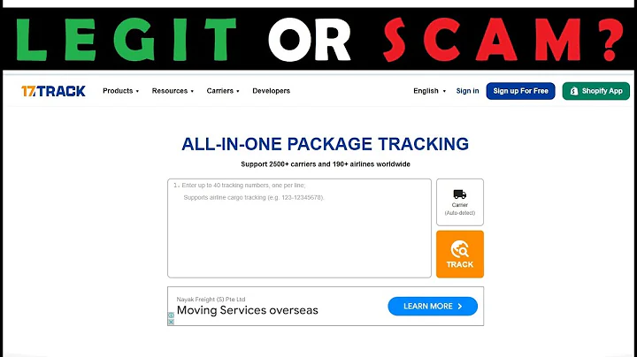 17track.net Review - Is 17track Legit or a Scam?