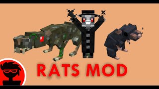 Minecraft Mods : Rats mod Part 1