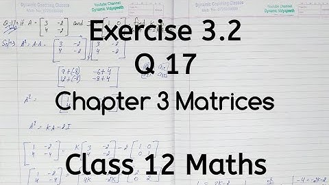 Q 17 | Exercise 3.2 | Chapter 3 | Matrices | Class 12 Math | Ncert