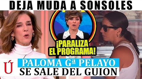 URGENTE! PALOMA GARCÍA PELAYO LO CUENTA TODO ES GRAVE ANABEL PANTOJA Y DAVID