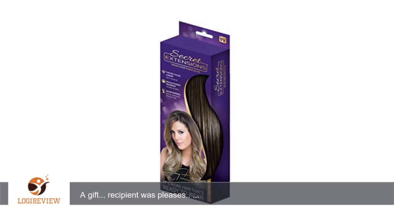 Secret Extensions By Daisy Fuentes Hair Extensions, As Seen on TV