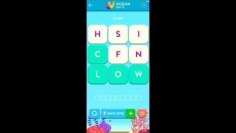 WordBrain 2 Ocean Event Day 10 June 19 2023 Answers, Solutions and Walkthrough