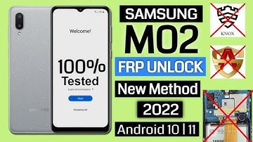 Samsung M02 Frp Bypass Android 11 Without Knox/Without Test Point New Method 2022