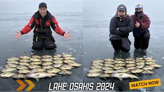 LAKE OSAKIS - WHAT A GREAT WAY TO END THE 2024 ICE FISHING SEASON!