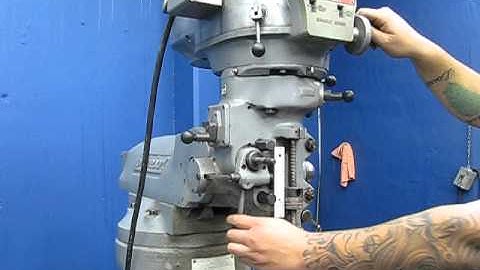 BRIDGEPORT 9" x 42" SERIES I VERTICAL MILLING MACHINE