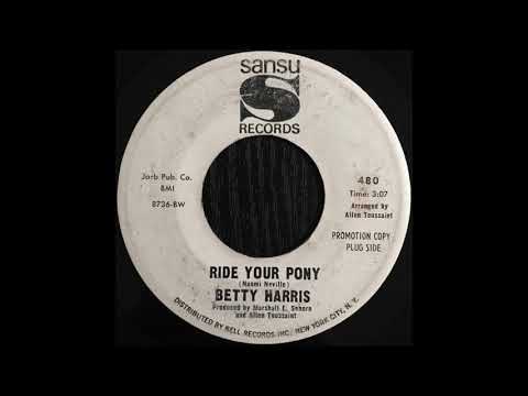 Betty Harris - Ride Your Pony