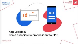 App LepidaID - Associare la propria identità SPID screenshot 1