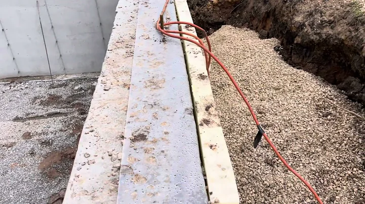 Building with Jack and Jake—prepping the foundation walls for sill plate