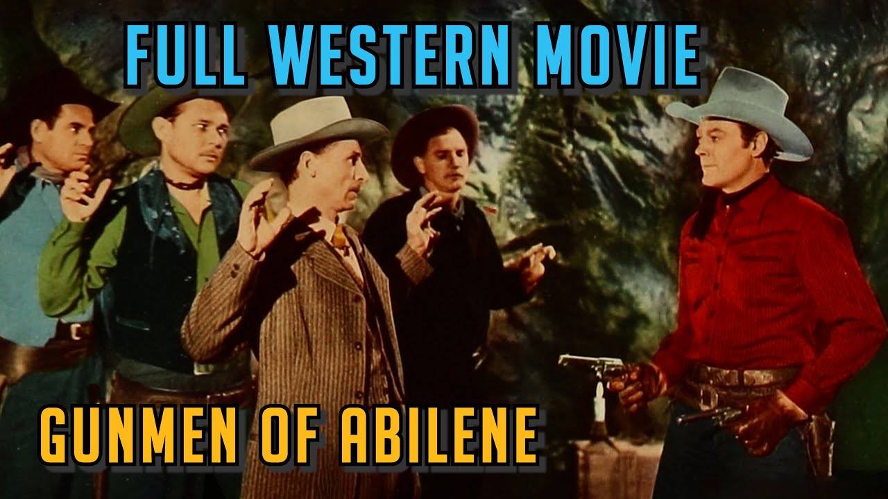 Ricken’s/Ricken’s 20 WHO,YES ＆ JAM-MOVIE Full Western Movie! GUNMEN OF ABILENE Allan “Rocky” Lane! Roy