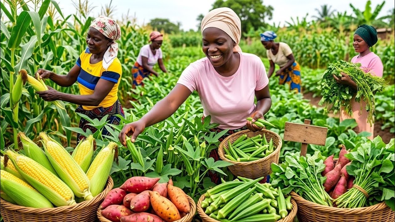 AMELHOR COLHEITA! COMPRANDO DIRECTO DA HORTA NA COMUNIDADE EM MOÇAMBIQUE 🇲🇿