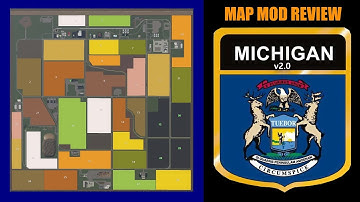 Farming Simulator 19 - Michigan Map v2.0 "Map Mod Review"