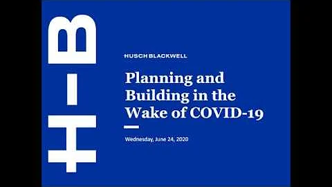 Planning and Building Healthcare Facilities in the Wake of COVID-19