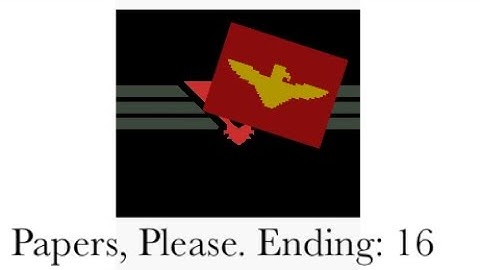Papers, Please. Ending 16